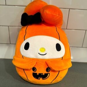 🎃 MY MELODY 🐰 Pumpkin Sanrio Halloween Squad 2024 Original Squishmallows NWT